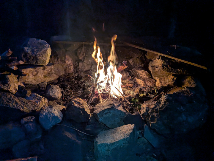 Camp fire
