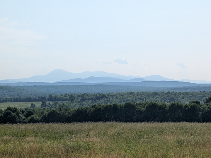Katahdin visible in the distance